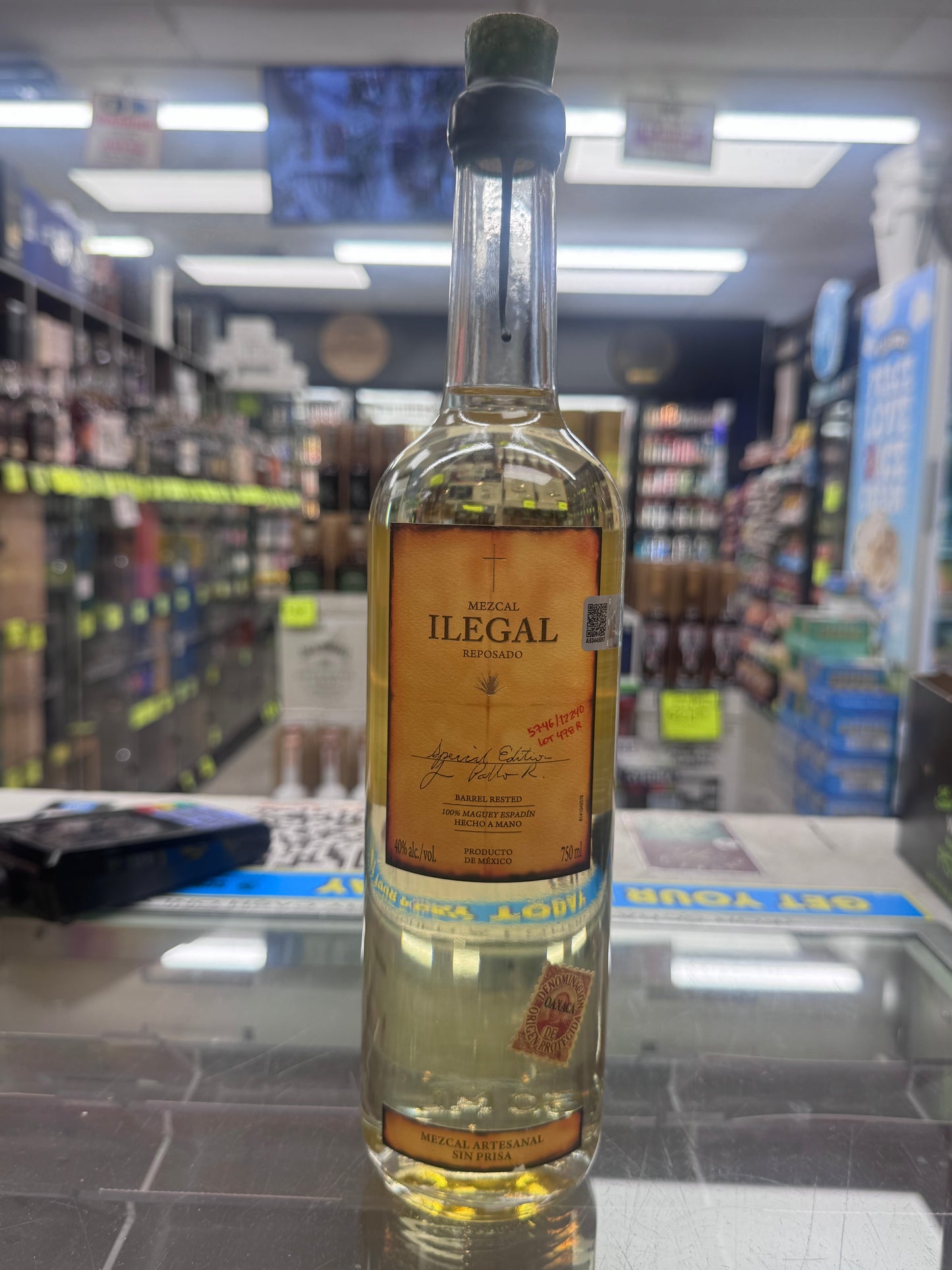 Mezcal Ilegal Reposado 750ML