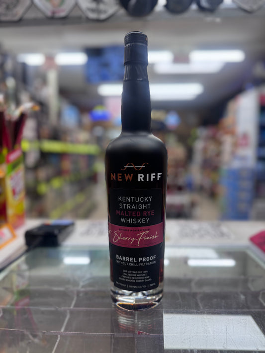 New Riff Malted Rye Whiskey (Sherry Cask Finish) 111.9 Proof