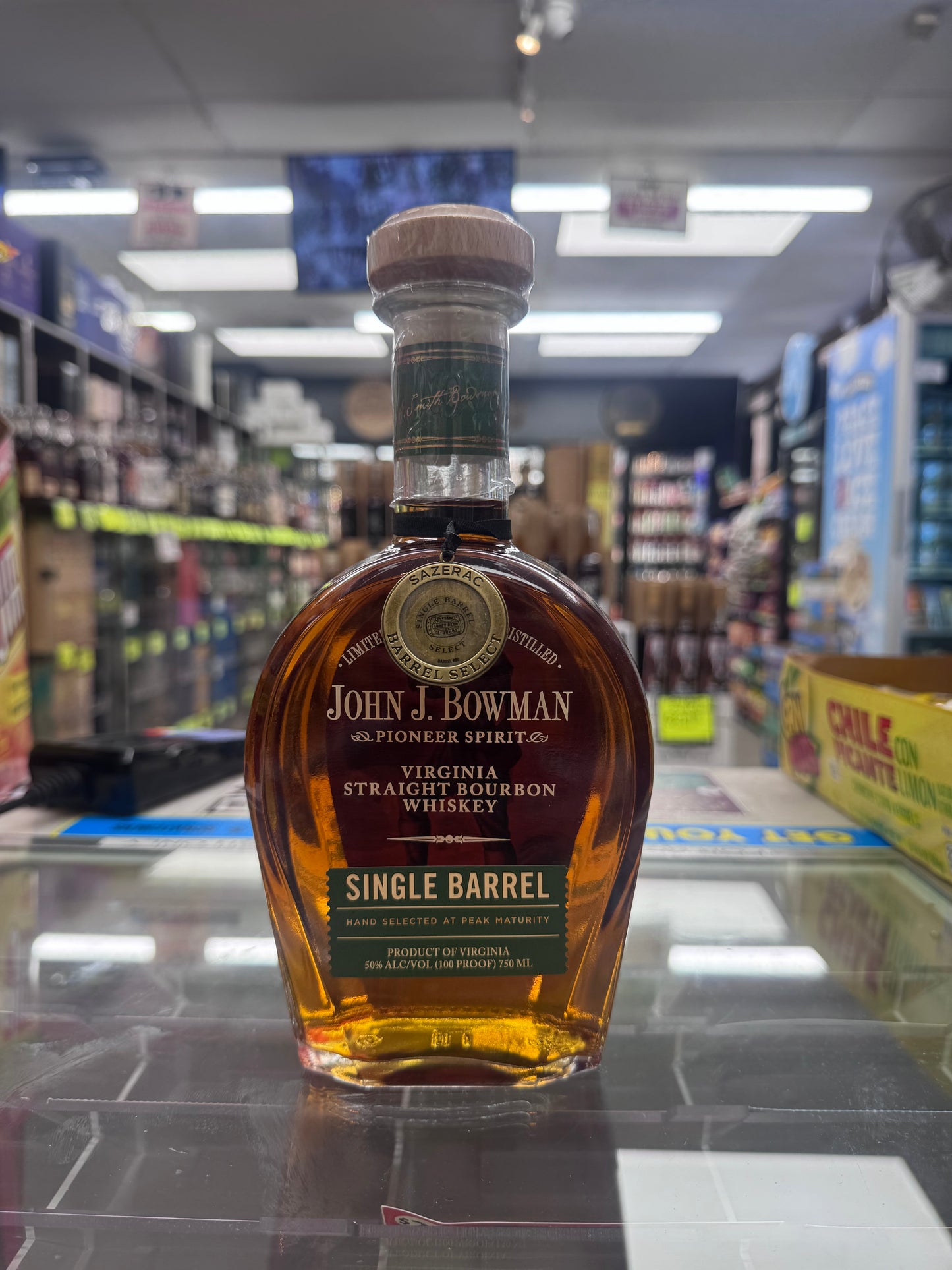 John J. Bowman Single Barrel Virginia Straight Bourbon Whiskey “Cypress Craft”