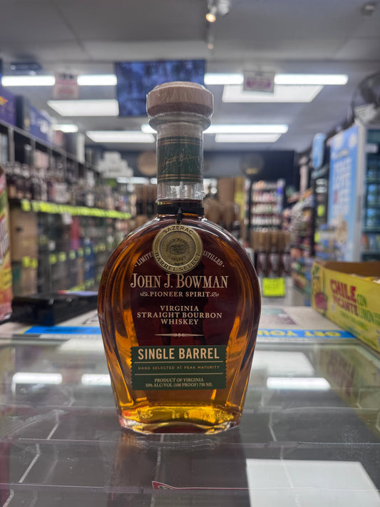 John J. Bowman Single Barrel Virginia Straight Bourbon Whiskey “Cypress Craft”