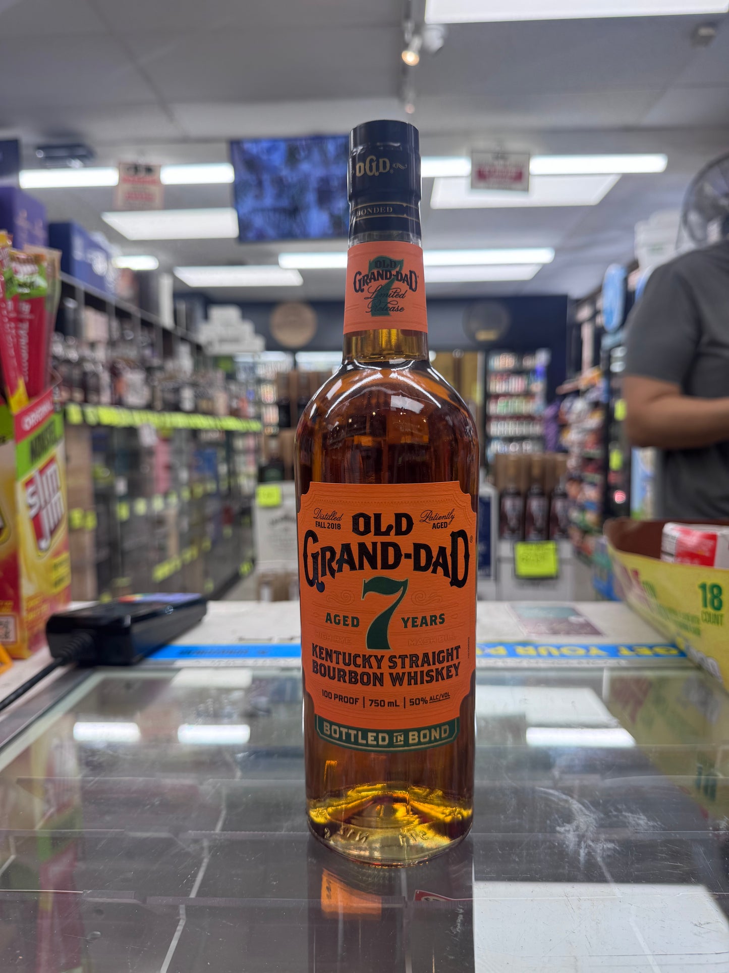 Old Grand-Dad Bottled in Bond Aged 7 Years Kentucky Straight Bourbon Whiskey - Limited Release