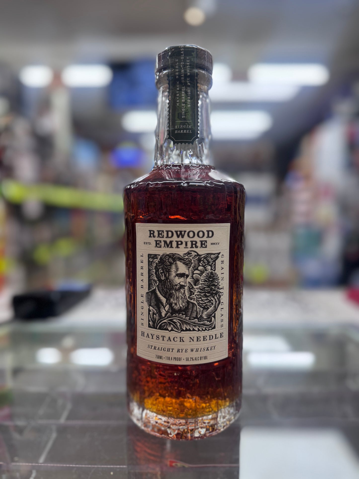 Redwood Empire Haystack Needle Single Barrel Straight Rye Whiskey