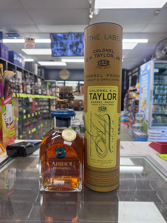 EH Taylor Barrel Proof + Caribou Crossing Single Barrel “Cypress Craft”