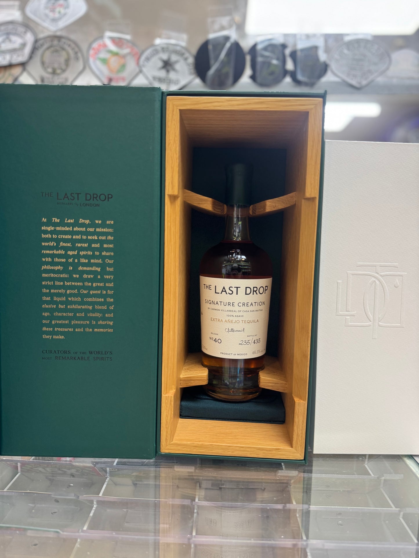 The Last Drop Extra Anejo Tequila from San Matias Distillery 46.3%