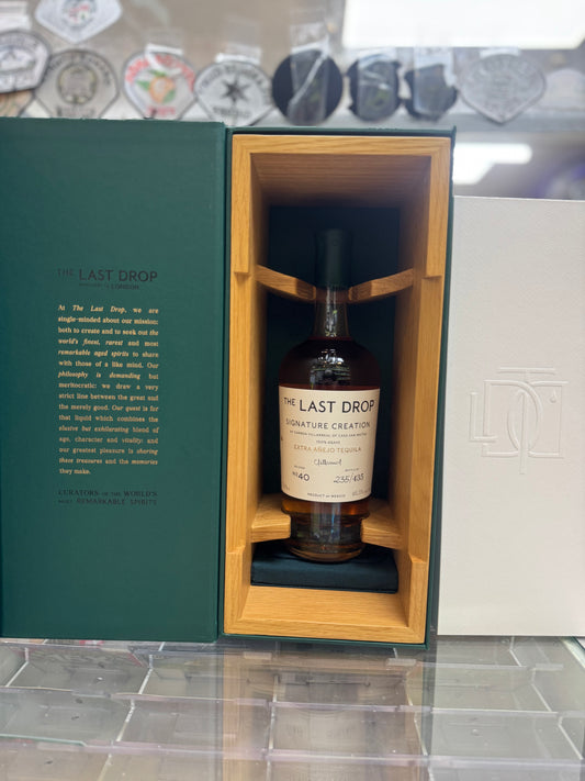 The Last Drop Extra Anejo Tequila from San Matias Distillery 46.3%