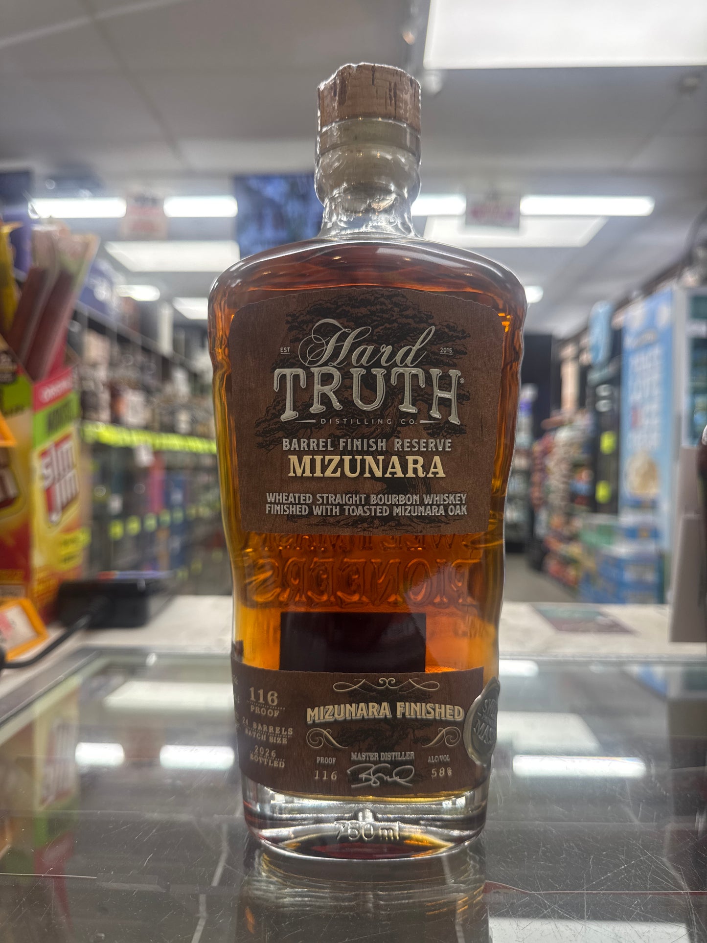Hard Truth Wheated Bourbon Mizunara Finish 116 Proof
