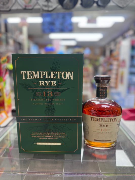 Templeton 13 Year Straight Rye Whiskey Limited Release No. 1