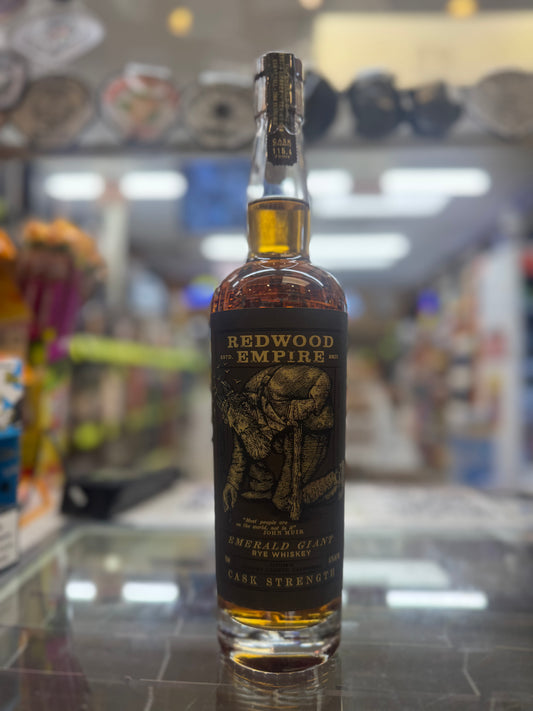 Redwood Empire Emerald Giant Cask Strength Rye Whiskey
