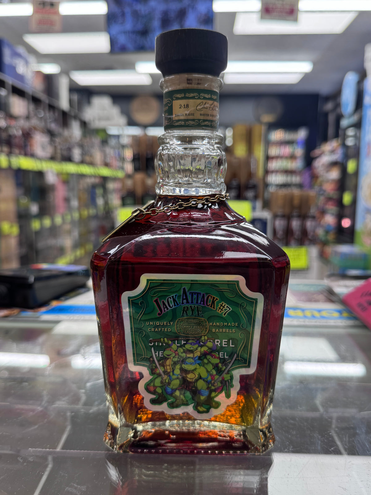 Jack Daniel's Single Barrel Barrel Proof Rye - "Jack Attack #7" (Cypress Craft Pick)