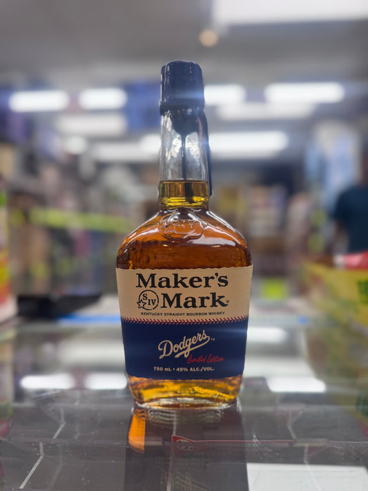 Maker's Mark Dodgers Limited Edition Kentucky Straight Bourbon Whisky 750mL