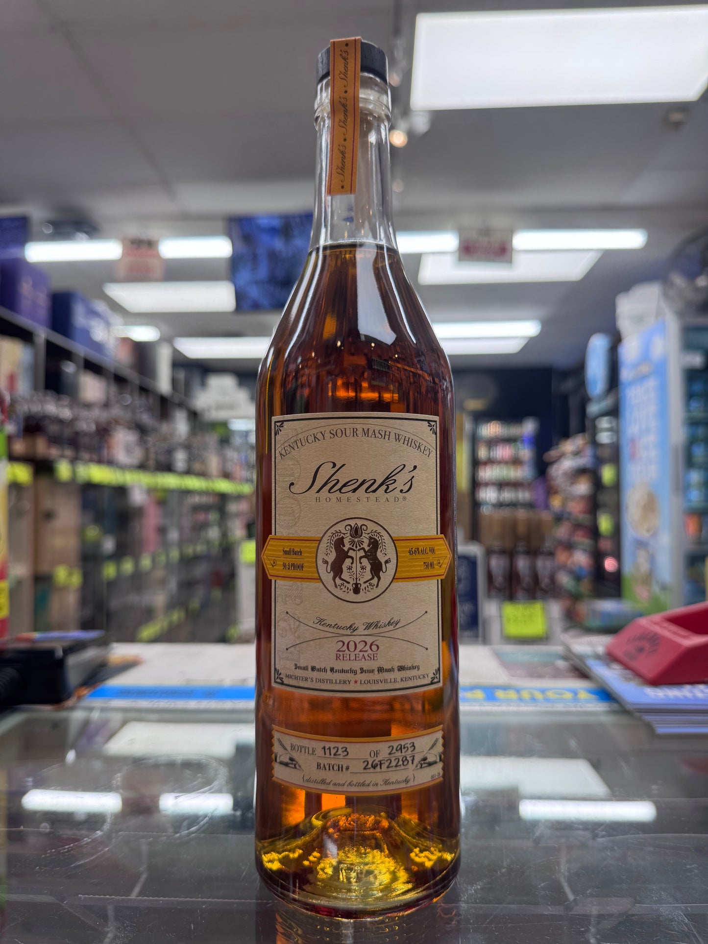 Shenk's Homestead Kentucky Sour Mash Whiskey - 2026 Release