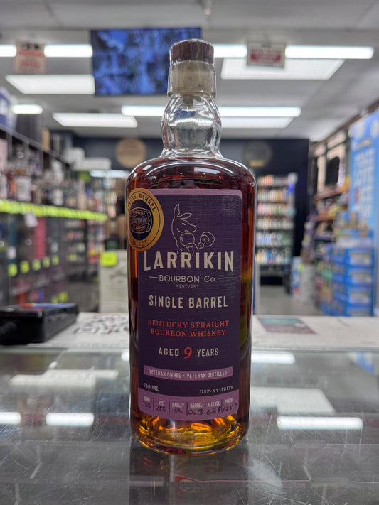 Larrikin Single Barrel Bourbon “Cypress Craft” 125.7 Proof