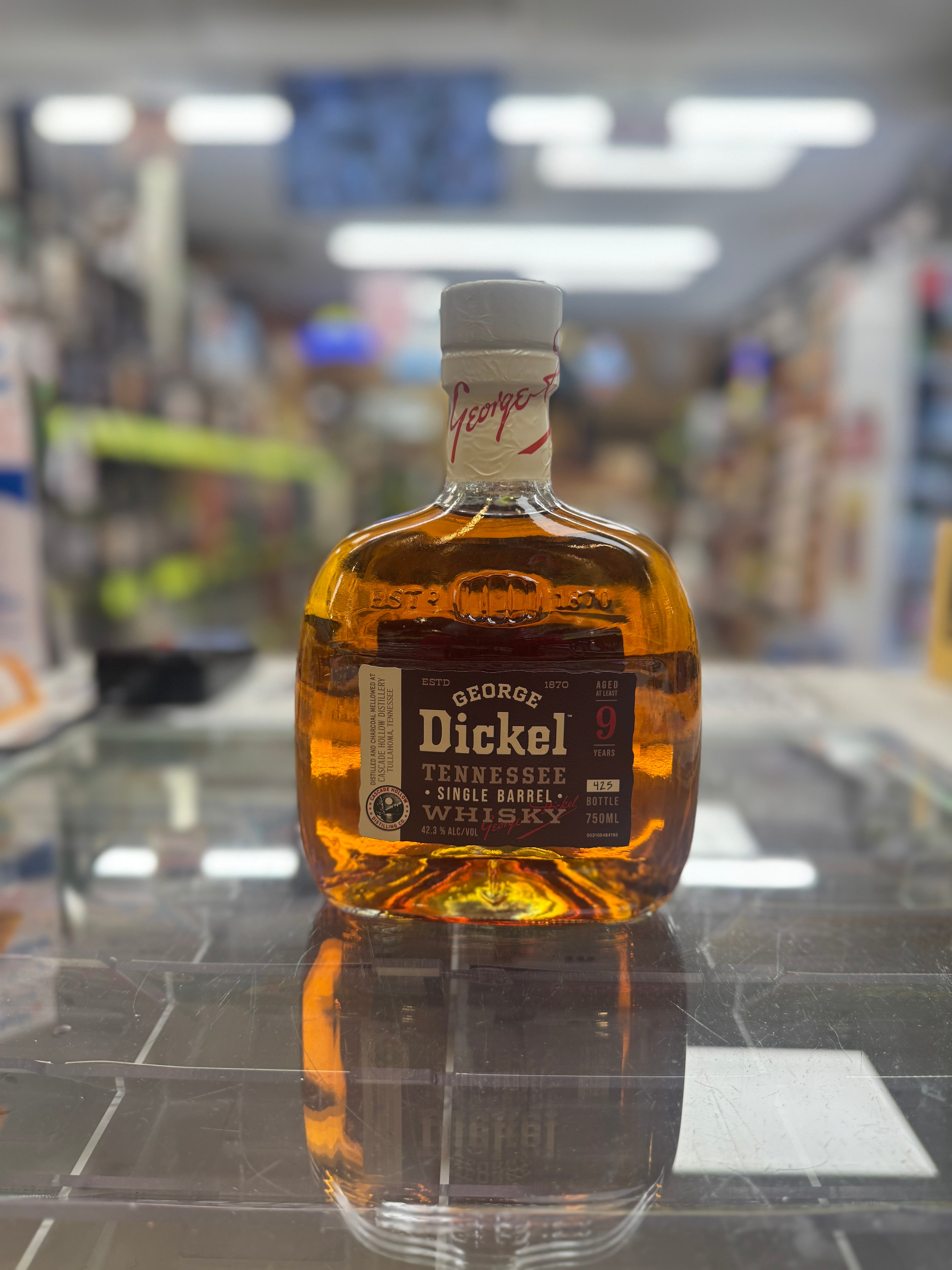 George Dickel 9 Year Single Barrel Tennessee Whiskey – Cypress