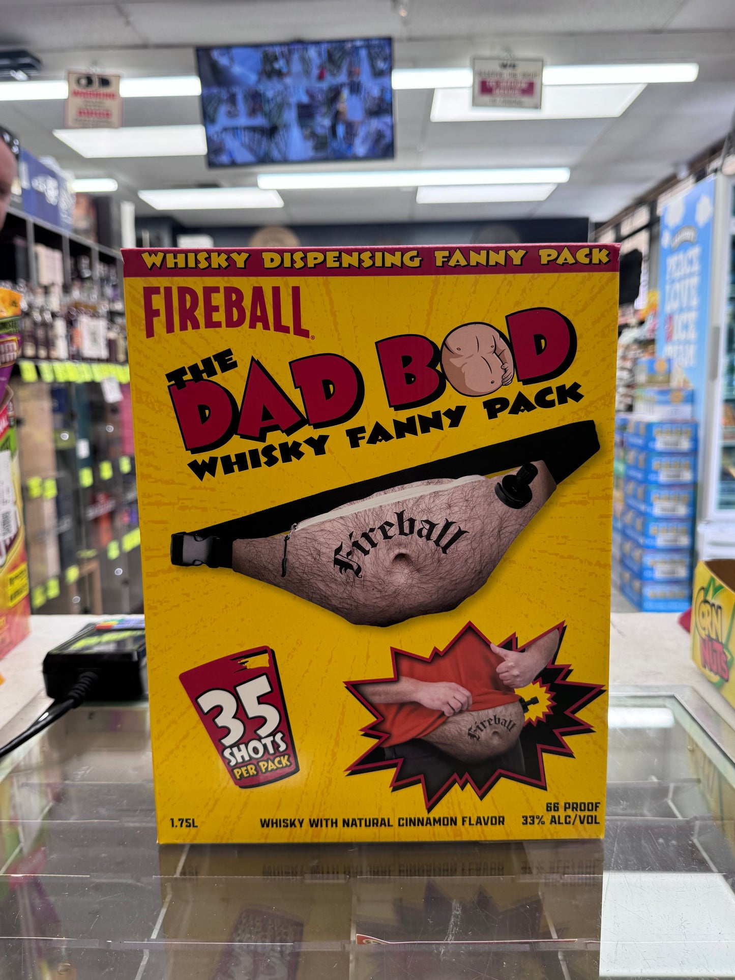 Fireball Dad Bod 35 Shots!