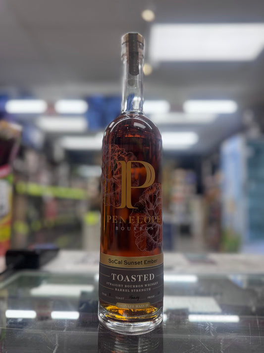 Penelope Single Barrel Toasted Bourbon 110 Proof “SoCal Sunset Ember”