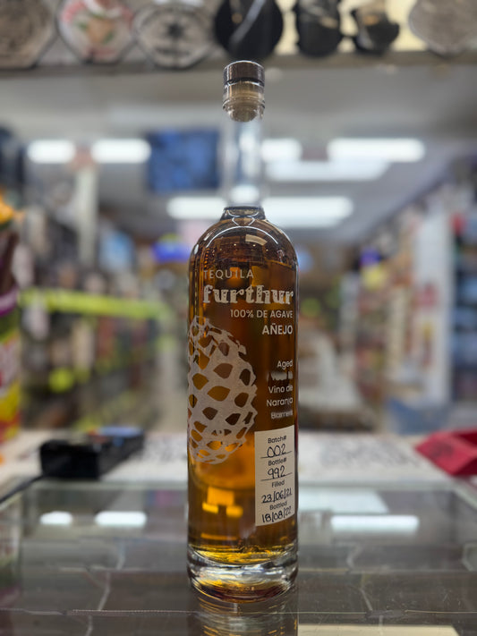 Further Anejo Tequila (Vino de Naranja Casks) 100% Agave