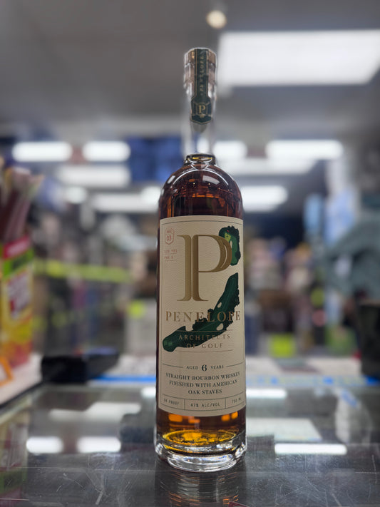 Penelope Architects of Golf Hole 03 - 6 Year Straight Bourbon Whiskey