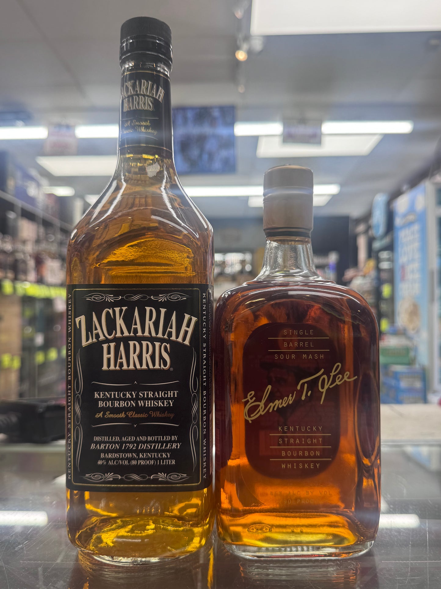 Elmer T Lee + Zackariah Harris Bourbon