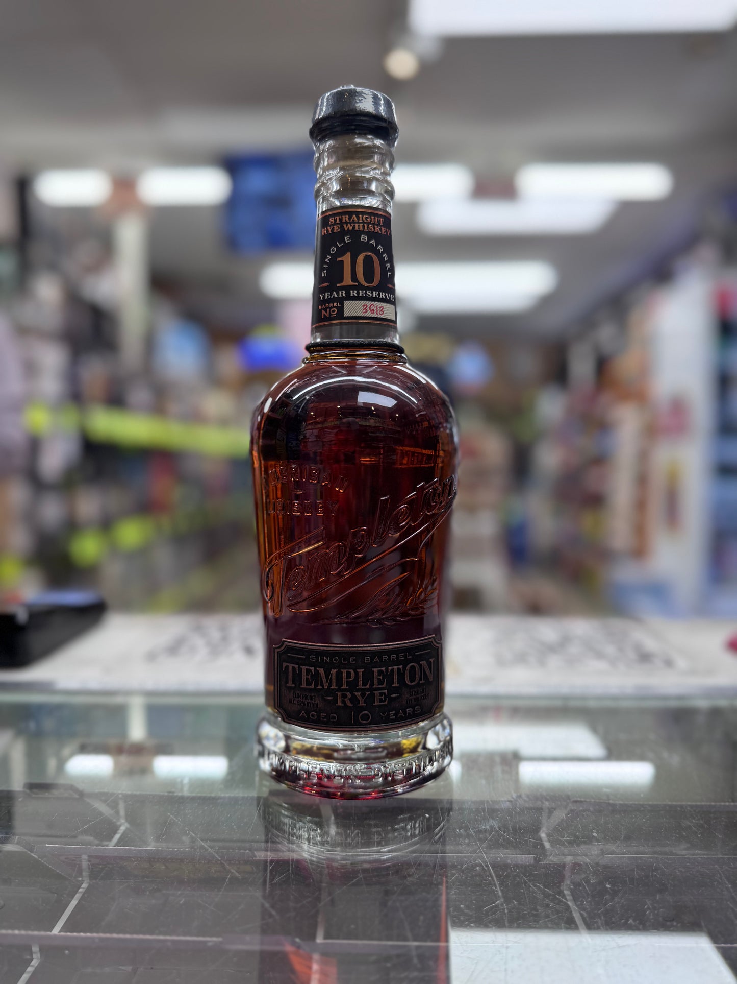 Templeton 10 Year Single Barrel Rye Whiskey