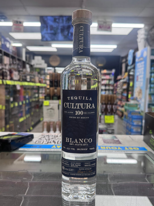 Tequila Cultura Blanco 750ML - Los Altos (108 Proof)