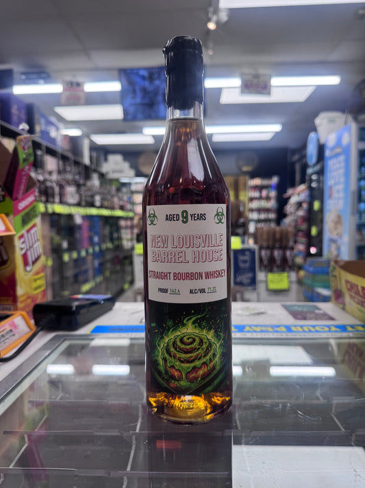 New Louisville Barrel House 9 Year Straight Bourbon - “Cinnabomb” (142.4 Proof)