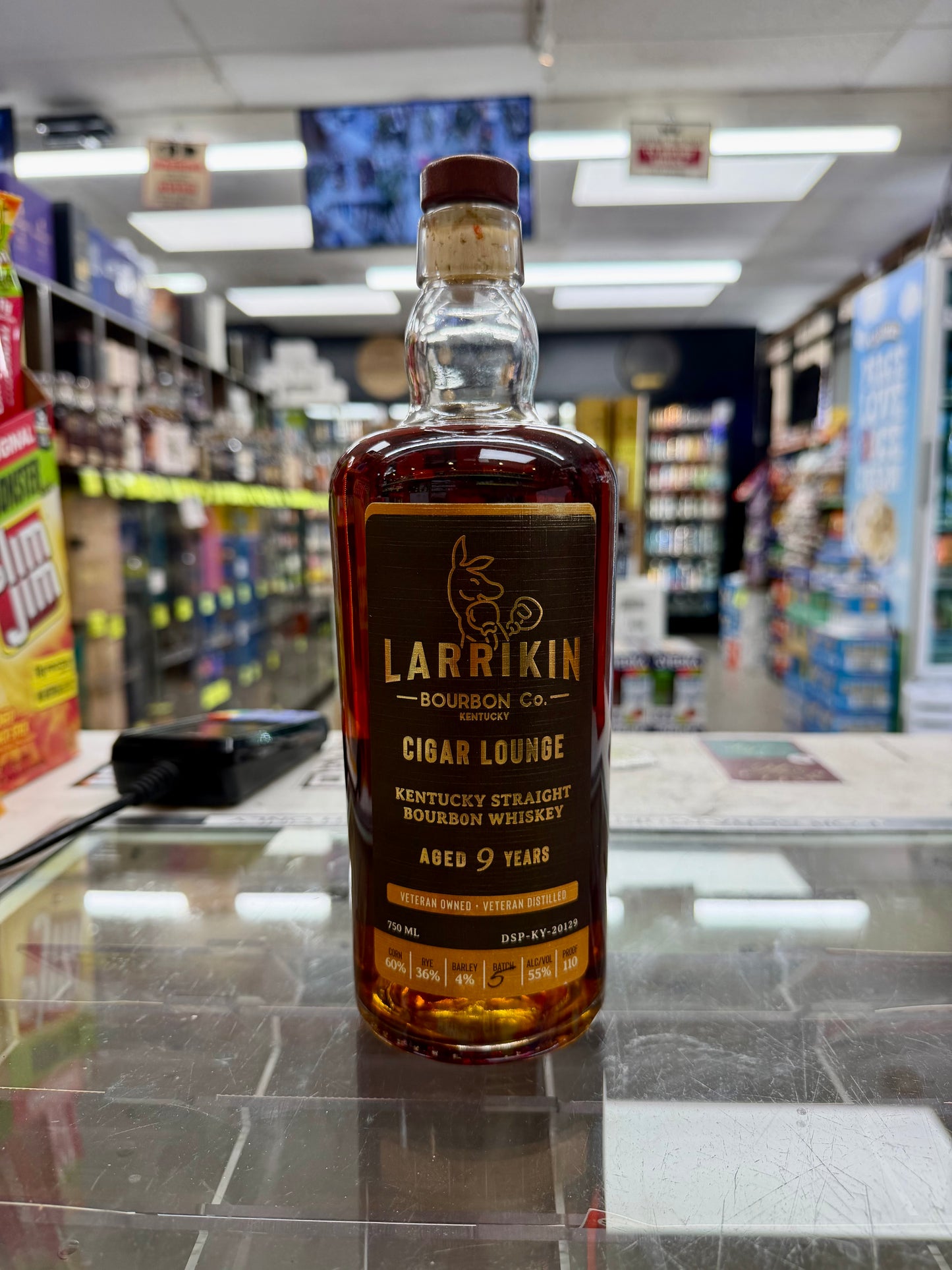 Larrikin 9 Year Cigar Lounge Bourbon 110 Proof