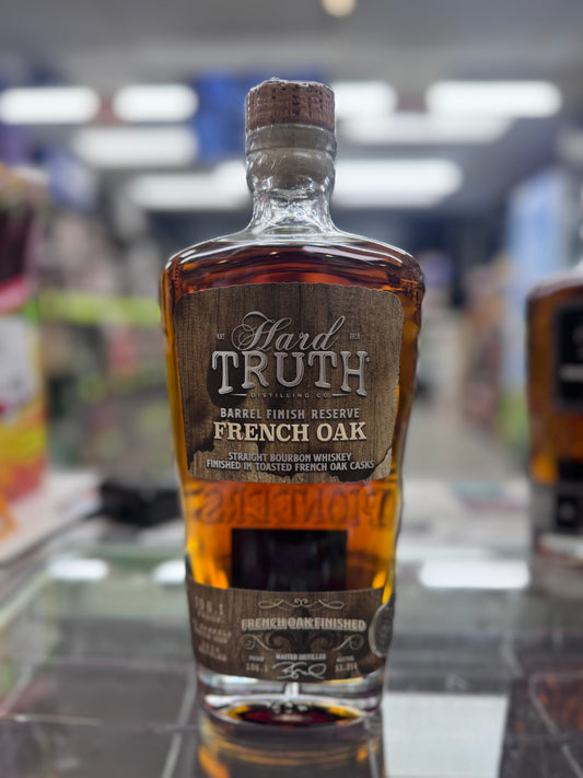 Hard Truth French Oak Bourbon Whiskey 106.1 Proof