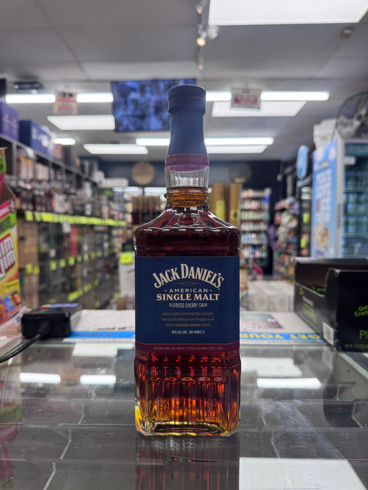 Jack Daniel's American Single Malt Oloroso Sherry Cask 90 Proof 1L