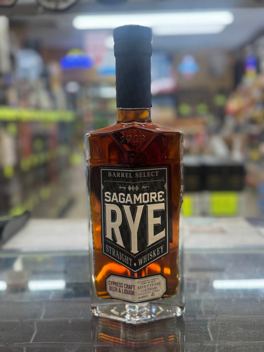 Sagamore 9 Year Single Barrel Rye Whiskey “Cypress Craft”