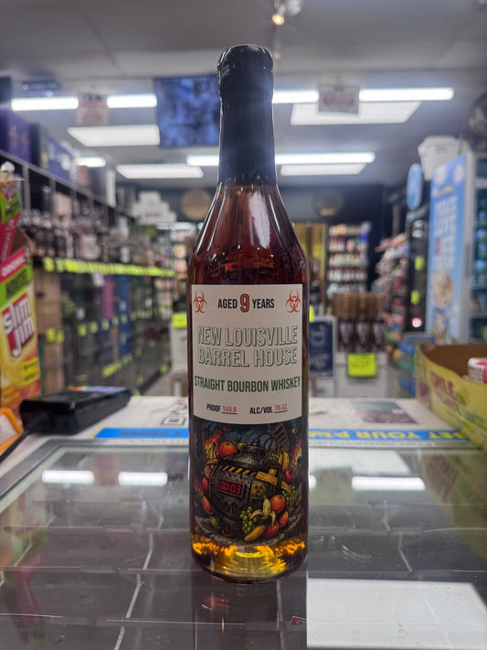 New Louisville Barrel House 9 Year Straight Bourbon - Fruit Bomb (140.8 Proof)