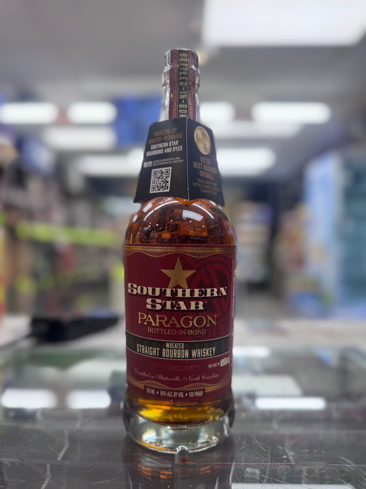 Southern Star Paragon Bottled-in-Bond Wheated Straight Bourbon Whiskey 750mL
