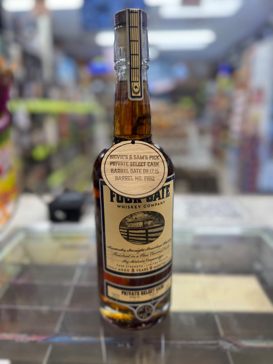 Four Gate Single Barrel Bourbon “Big Vic & Sam’s Pick” 109.2 Proof