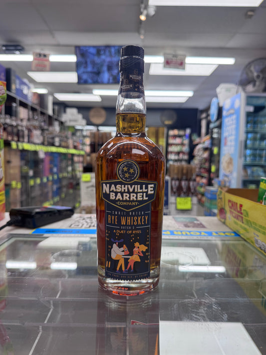Nashville Barrel Company Small Batch Rye Whiskey Batch 2 "A Duet of Ryes"