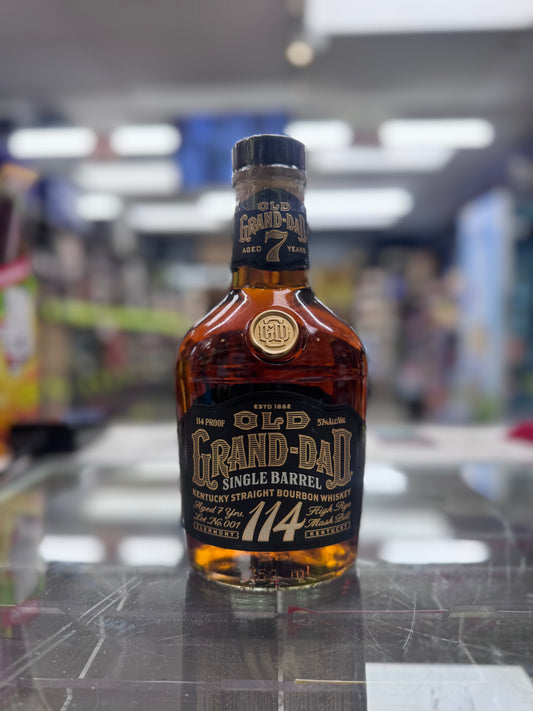 Old Grand Dad 7 Year Single Barrel 114 Proof