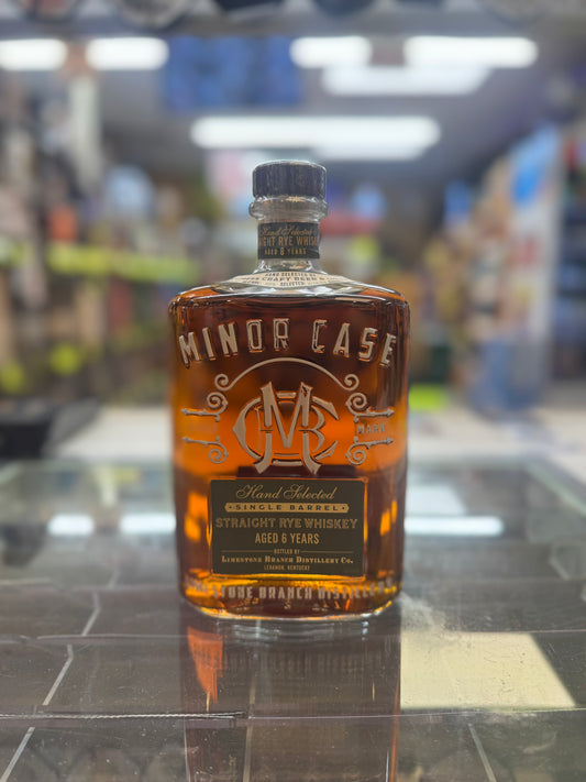 Minor Case 6 Year Single Barrel Straight Rye Whiskey “Cypress Craft”