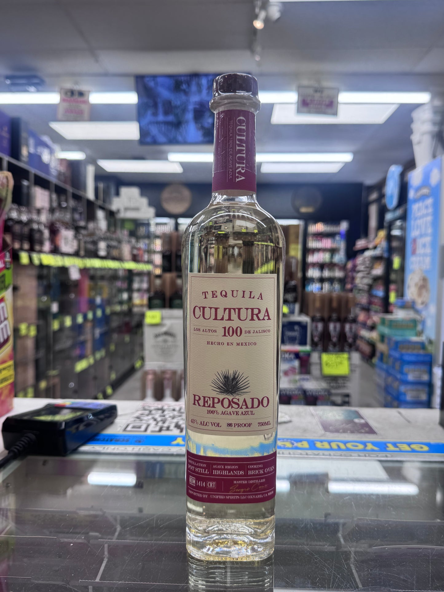 Tequila Cultura Reposado 750ML - Highlands (86 Proof)
