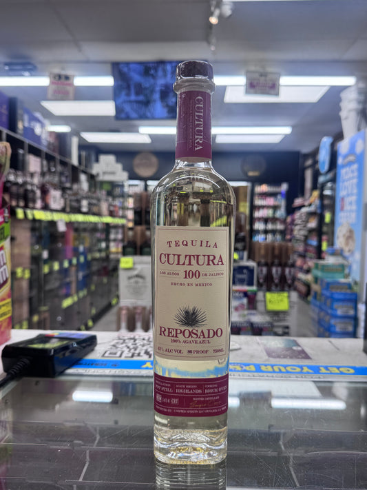 Tequila Cultura Reposado 750ML - Highlands (86 Proof)