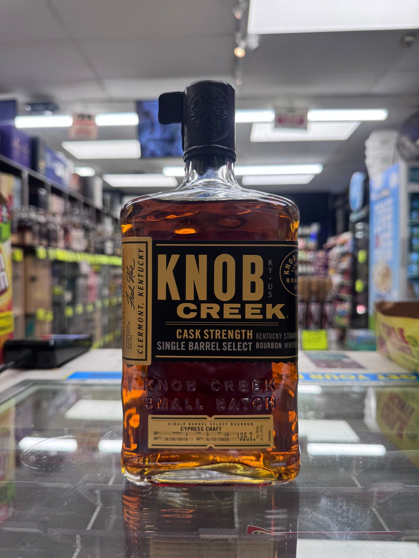 Knob Creek Single Barrel Select - Cypress Craft Pick 125.7 Proof