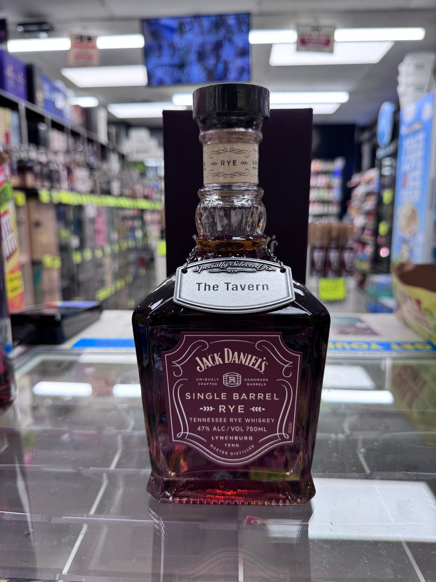 Jack Daniel's Single Barrel Rye - Specially Selected for The Tavern