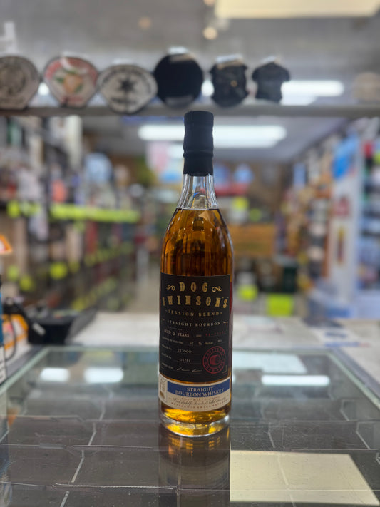 Doc Swinson’s Session Blend 5 Year Straight Bourbon Whiskey
