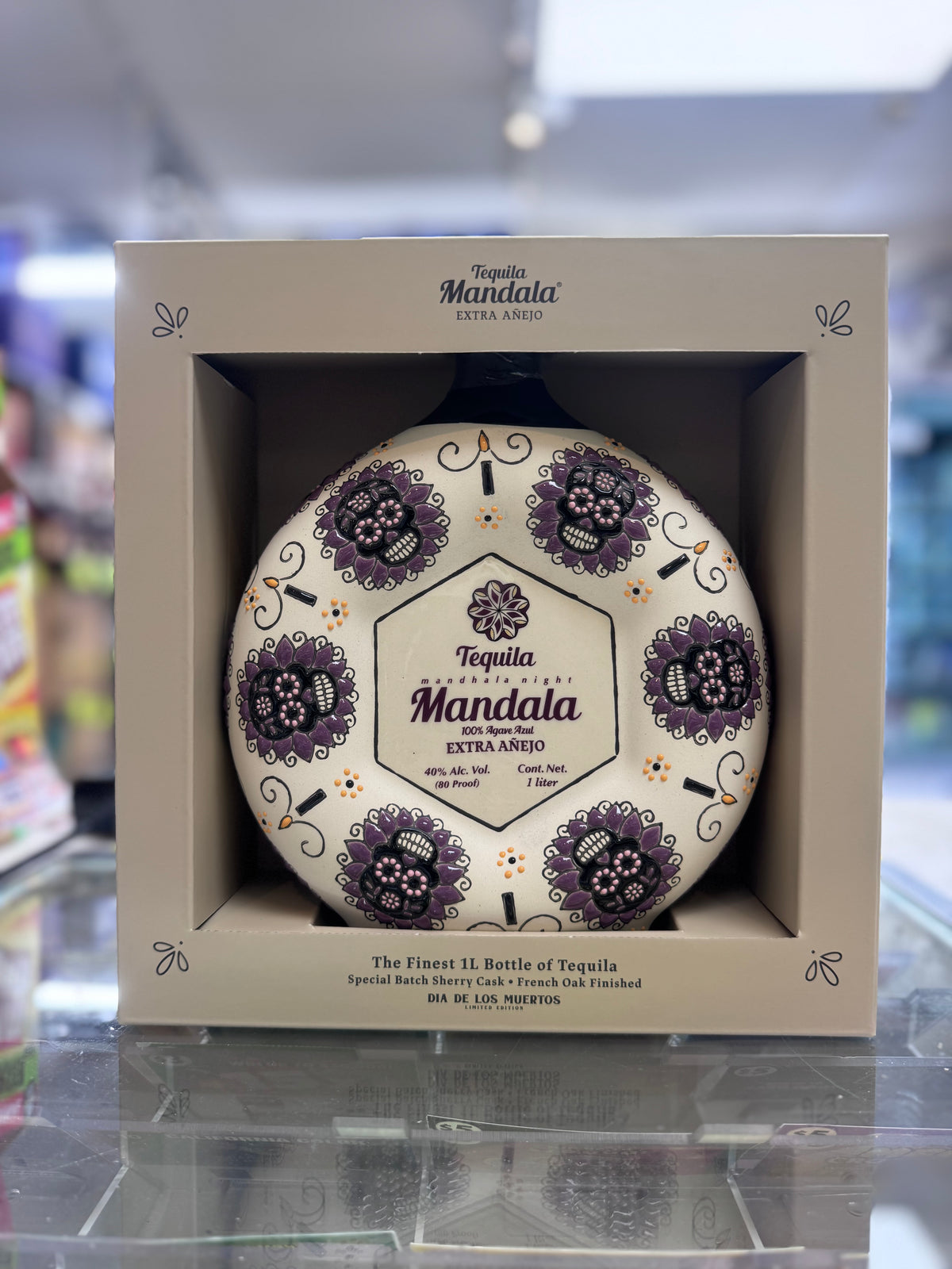 Tequila Mandala Extra Añejo Día de los Muertos Limited Edition 1L