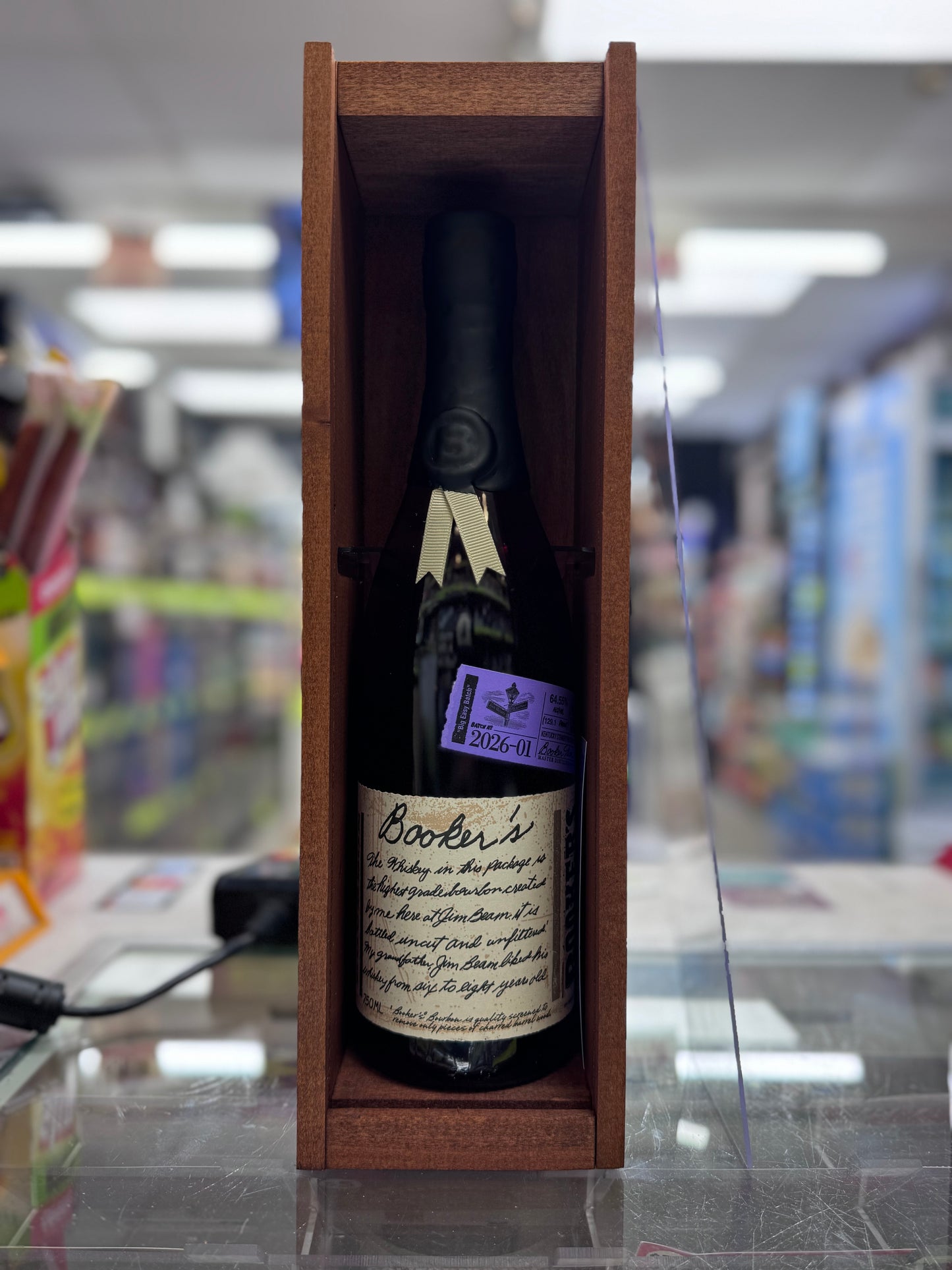 Booker’s 2026-01 “Big Easy Batch” 129.1 Proof