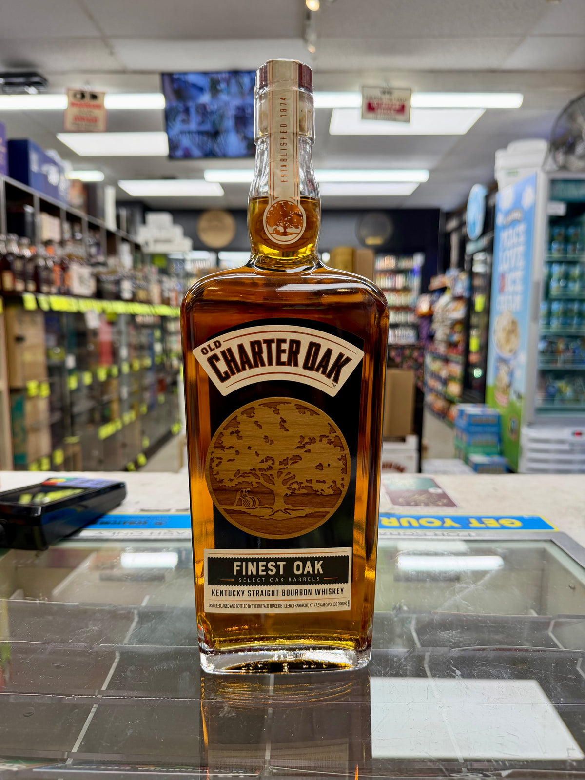 Old Charter Oak Finest Oak Kentucky Straight Bourbon Whiskey 750ml