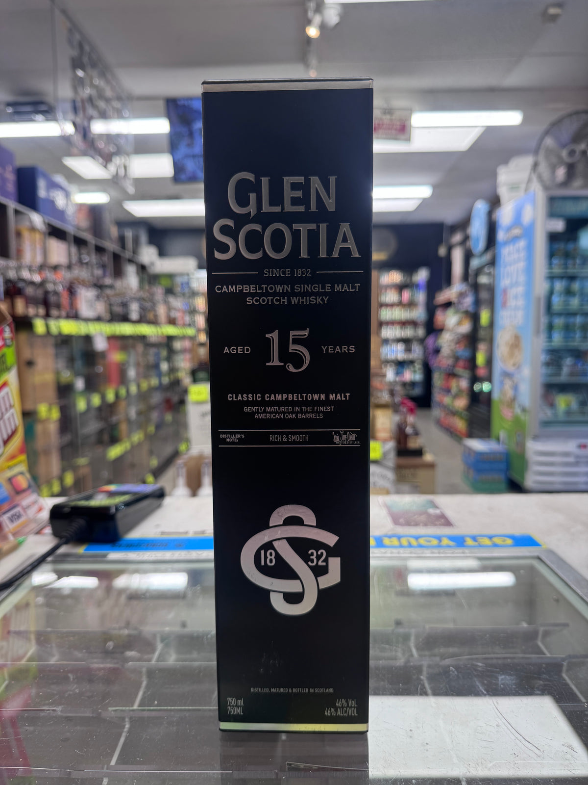 Glen Scotia 15 Year Old Campbeltown Single Malt Scotch Whisky