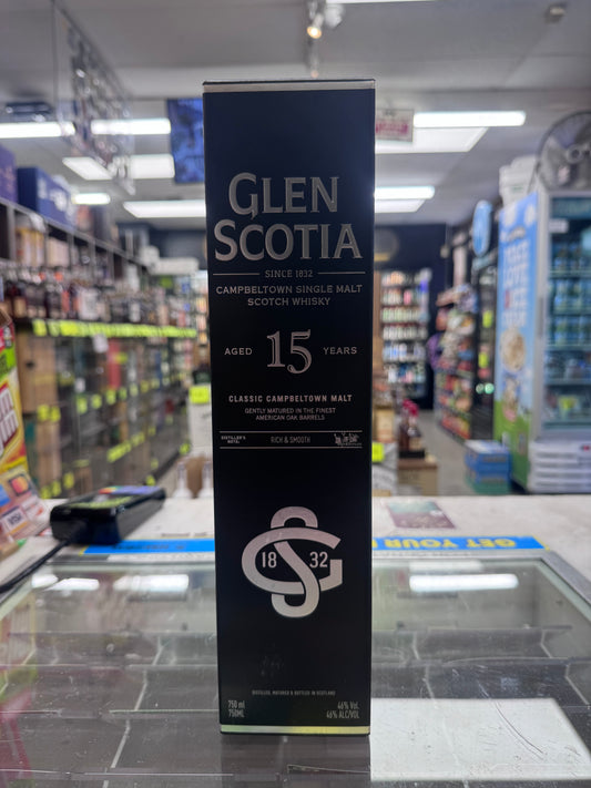 Glen Scotia 15 Year Old Campbeltown Single Malt Scotch Whisky