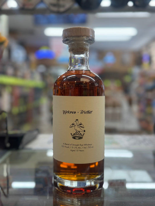 Wolves x Willett 10 Year Blend of Rye Whiskeys
