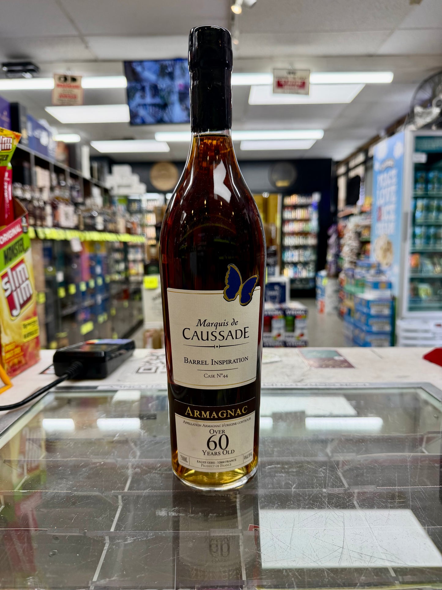Marquis de Caussade Over 60 Year Old Cask No. 44 "Cypress Craft" 82 Proof