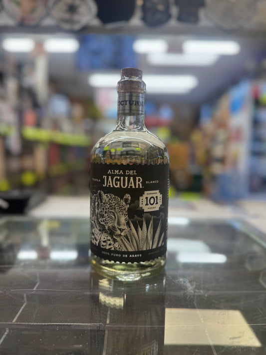 Alma De Jaguar Nocturna Blanco Tequila 101 Proof