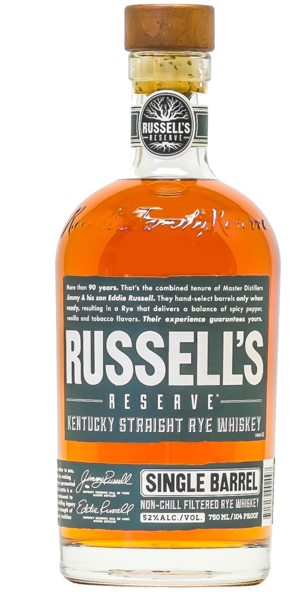 Russell's Reserve Single Barrel Kentucky Straight Rye Whiskey
