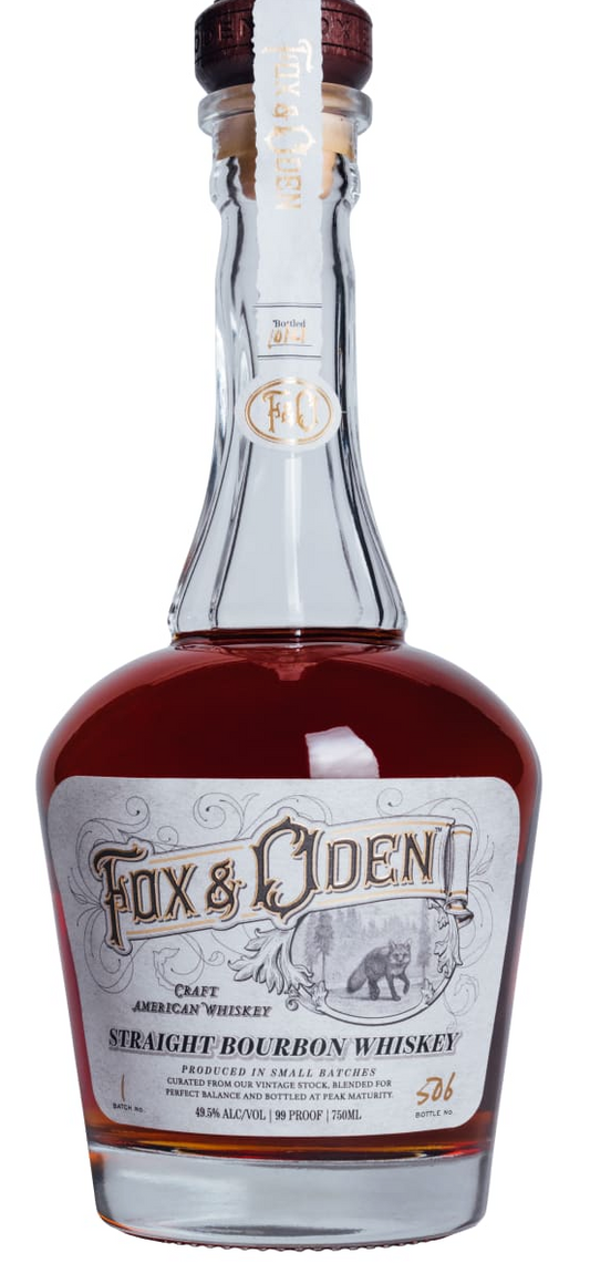 Fox & Oden Straight Bourbon Whiskey 750mL